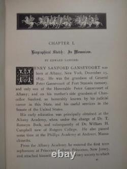 13th NEW YORK CAVALRY HENRY SANFORD GANSEVOORT CIVIL WAR IN MYLAR DJ 1875