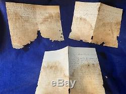 15 Civil War Soldier Letters Lot, 38th Reg NY Grand Review Drills Poor Cond