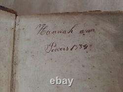 1829 HOLY BIBLE antique PRE CIVIL WAR leather AMERICAN BIBLE SOCIETY old