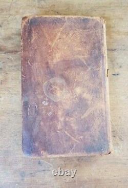 1834 Civil War carried New Testament American Bible Society Michigan KJV antique