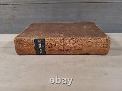 1844 HOLY BIBLE antique PRE CIVIL WAR leather AMERICAN BIBLE SOCIETY old FANSHAW