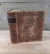 1848 Holy Bible Antique Pre Civil War Leather American Bible Society Large Old