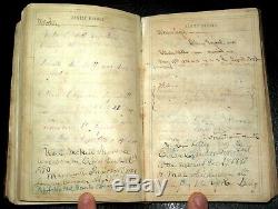 1849 HOLY BIBLE Antique AMERICAN Ingersoll FAMILY Civil War 10th NY INDIAN Psalm