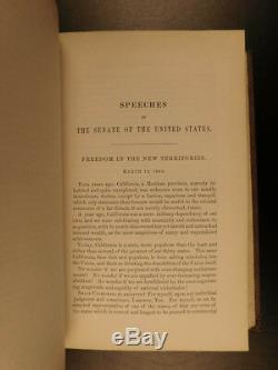 1853 Works of William Seward New York SLAVERY Lincoln Civil War 4v SET