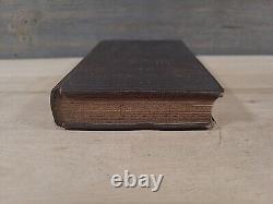 1854 NEW TESTAMENT antique PRE CIVIL WAR old AMERICAN BIBLE SOCIETY