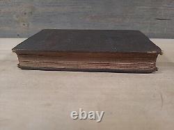 1854 NEW TESTAMENT antique PRE CIVIL WAR old AMERICAN BIBLE SOCIETY