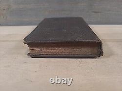 1854 NEW TESTAMENT antique PRE CIVIL WAR old AMERICAN BIBLE SOCIETY