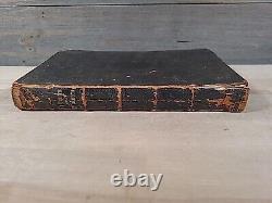 1855 NEW TESTAMENT german PRE CIVIL WAR leather AMERICAN BIBLE SOCIETY antique