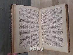 1856 NEW TESTAMENT antique PRE CIVIL WAR leather AMERICAN BIBLE SOCIETY old