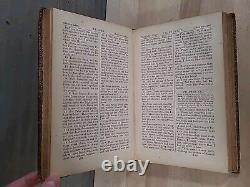 1856 NEW TESTAMENT antique PRE CIVIL WAR leather AMERICAN BIBLE SOCIETY old