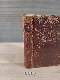 1857 NEW TESTAMENT 7th MAINE INFANTRY REGIMENT rare CIVIL WAR ERA leather OLD