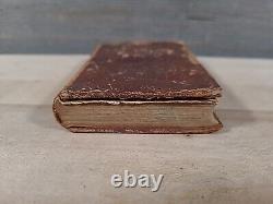 1857 NEW TESTAMENT 7th MAINE INFANTRY REGIMENT rare CIVIL WAR ERA leather OLD