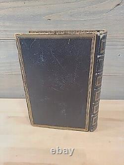 1859 HOLY BIBLE royal octavo AMERICAN BIBLE SOCIETY rare CIVIL WAR ERA antique