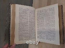 1859 HOLY BIBLE royal octavo AMERICAN BIBLE SOCIETY rare CIVIL WAR ERA antique