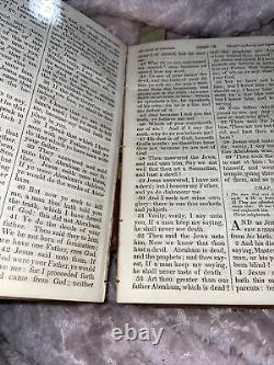 1860 New Testament Bible American Bible Society Civil War Interest Union