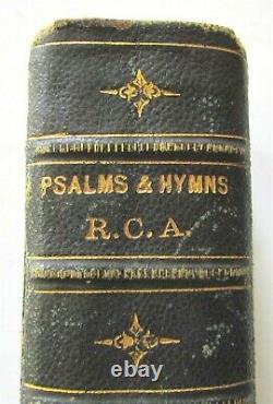 1860 PSALMS & HYMNS antique AMERICANA New York pre CIVIL WAR