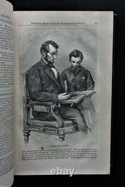 1861-1866 CIVIL WAR Era Harper's New Monthly Magazine, 10 Volumes 60 Issues, VG