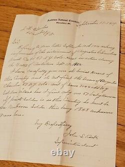 1861-62 New York 57th Reg Killed at Antietam Battle Civil War Letter Archive