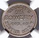 1861-65 New York Ny Carland's Fine Ale Civil War Token F-630p-1a Ngc Ms 63 Bn