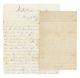 1861 Civil War Letter Filling Ny Enlistment Quotas, Middlefield, German Flatts