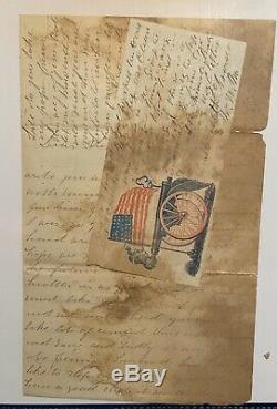 1861 Civil War Soldier Letters LOT Of 30 38th Reg NY Bull Run I Poor Cond