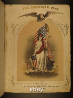 1861 Civil War Songs of America Star Spangled Banner Dixie PIANO Music Beethoven