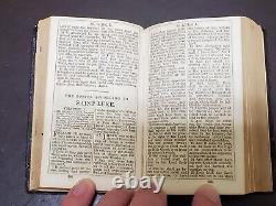 1861 New Testament Bible Civil War Soldier's Bible from NY Bible Society