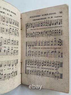 1861 The Soldiers' Hymn-Book Boston YMCA Christian Comm Civil War Am Tract Soc