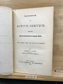 1861 U. S. Army Handbook for Active Service Civil War Military Manual