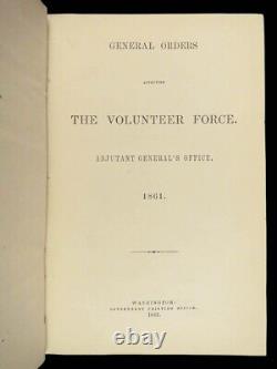1862 CIVIL WAR Volunteer Force Militia Military Slaves SOLDIER PROVENANCE