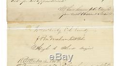 1862 Civil War Letter to Gen Michael Corcoran from 26 Officers of 155th New York