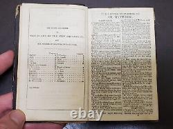 1862 Civil War New Testament Hospital Bible, American Bible Society
