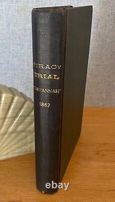 1862 Confederate Ship SAVANNAH New York Piracy Trial for Privateer Raider Ship