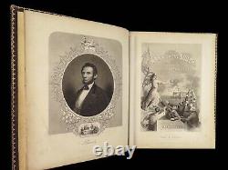 1862 EXQUISITE 1ed War with South CIVIL WAR Military Tomes Gettysburg MAPS