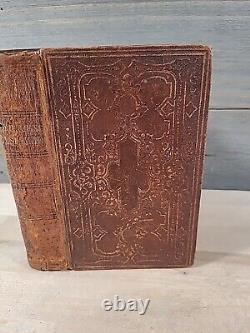 1862 NEW TESTAMENT civil war era GERMAN AND ENGLISH old AMERICAN BIBLE SOCIETY