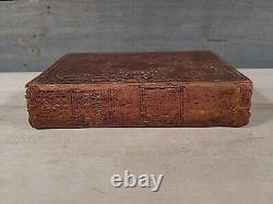 1862 NEW TESTAMENT civil war era GERMAN AND ENGLISH old AMERICAN BIBLE SOCIETY