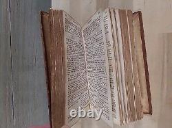 1862 NEW TESTAMENT civil war era GERMAN AND ENGLISH old AMERICAN BIBLE SOCIETY