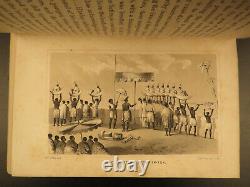 1862 Slave Trade Africa & American Flag Foote Voyages Civil War Slavery Plates