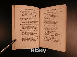 1863 1st ed Civil War Hymn Book for Army & Navy Americana SONGS Illustrated