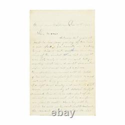 1863 Civil War Letter 141st New York Lookout Mountain & Missionary Ridge