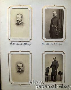 1863 Civil War Presentation Photo Album From 48th New York Volunteer Infantry