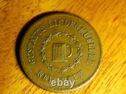 1863 Civil War Token NY Gustavus Lindenmueller