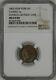 1863 Civil War Token Store Card Charles Gentsch Cafe New York Ngc Ms64bn Toned
