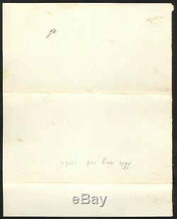 1863 Civil War Union Soldiers Letter Edgar Warner, 126th NY (DoW)