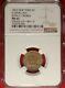 1863 Gruber Struck Over Indian Cent New York City Civil War Store Card Ngc Ms65