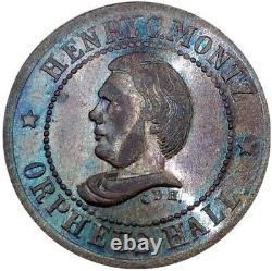 (1863) New York NY-630-BC- 1a (R-4) Montz Beer Garden Civil War Token F75