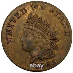 (1863) New York NY-630-L-13b(R-4) Broas Bros Pie Bakers Civil War Token