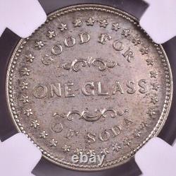 1863 New York NY T. Brimelow Druggist Civil War Token NGC MS62 F630K-3