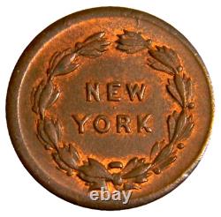 1863 New York PRO BONO PUBLICO Fuld-191/443 a Civil War Token (02206)