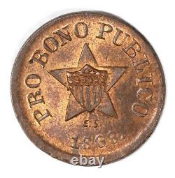 1863 Pro Bono Publico / New York Civil War Patriotic Token